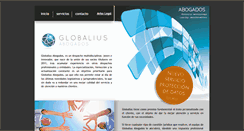 Desktop Screenshot of globaliusabogados.com